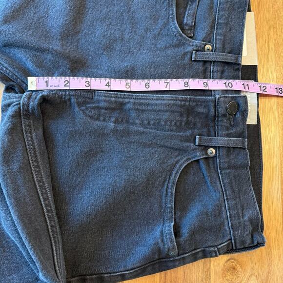 Everlane The Original Cheeky Jean Organic Cotton Straight Leg Sz 27 Black Denim - Picture 13 of 16